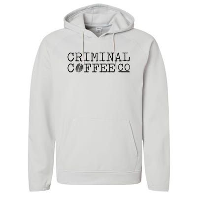 Criminal Coffee Performance Fleece Hoodie