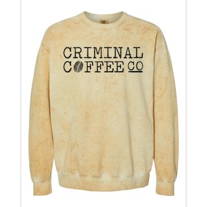 Criminal Coffee Colorblast Crewneck Sweatshirt