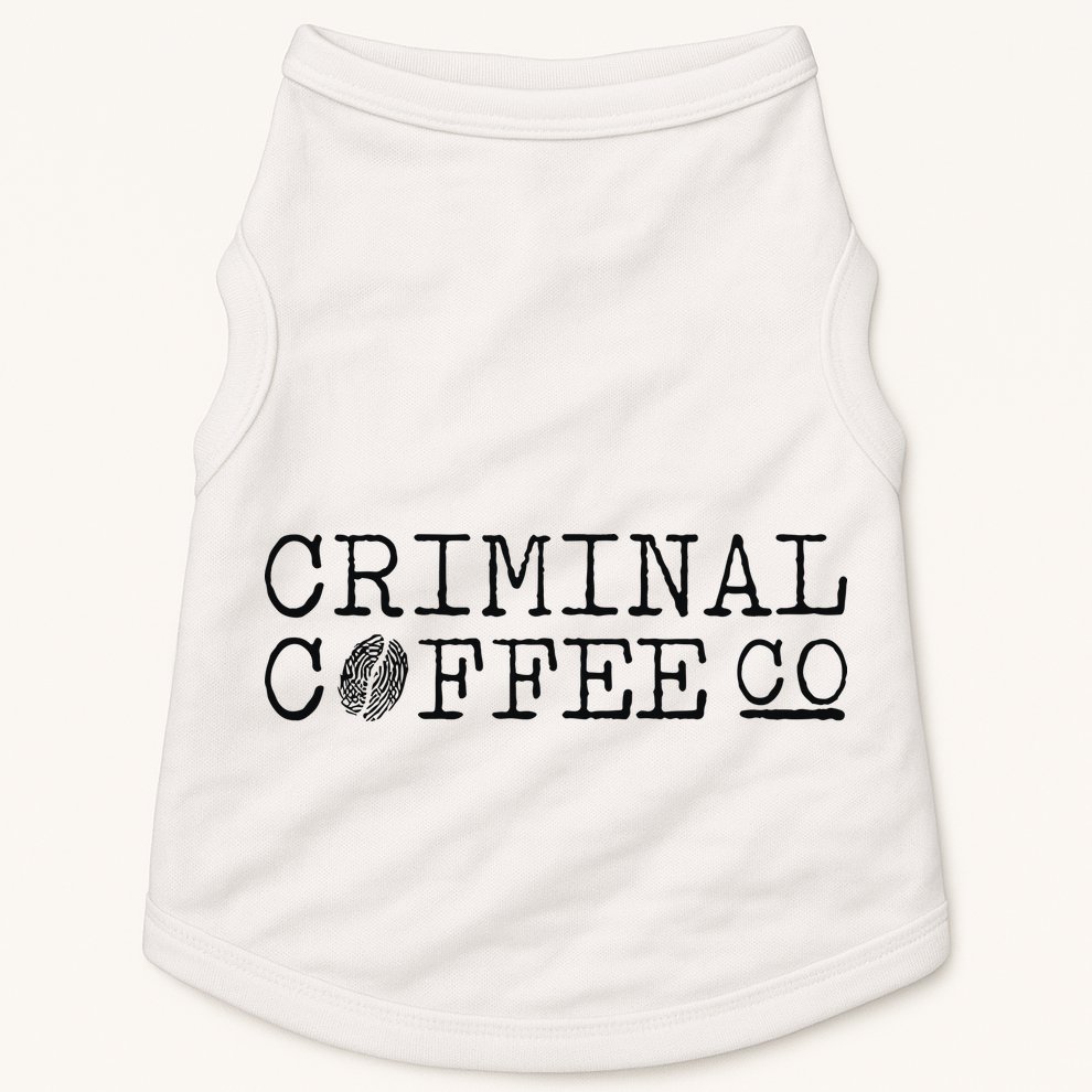 Criminal Coffee Doggie Tank