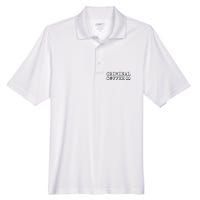 Criminal Coffee Men's Origin Performance Pique Polo