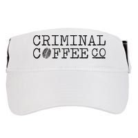 Criminal Coffee Adult Drive Performance Visor