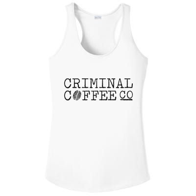 Criminal Coffee Ladies PosiCharge Competitor Racerback Tank