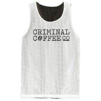 Criminal Coffee Mesh Reversible Basketball Jersey Tank