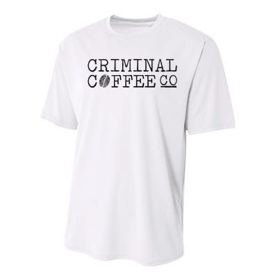 Criminal Coffee Performance Sprint T-Shirt