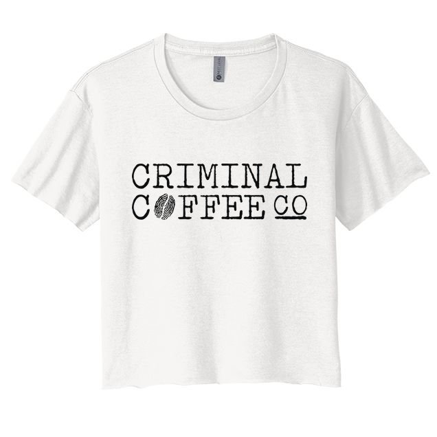 Criminal Coffee Crop Top