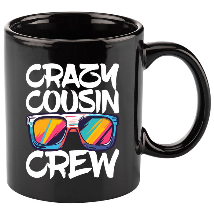 Crazy Cousin Crew Adults Boy Girl Matching 11oz C Handle Ceramic Mug