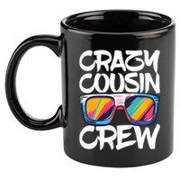 Crazy Cousin Crew Adults Boy Girl Matching 11oz C Handle Ceramic Mug