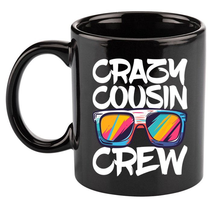 Crazy Cousin Crew Adults Boy Girl Matching 11oz C Handle Ceramic Mug