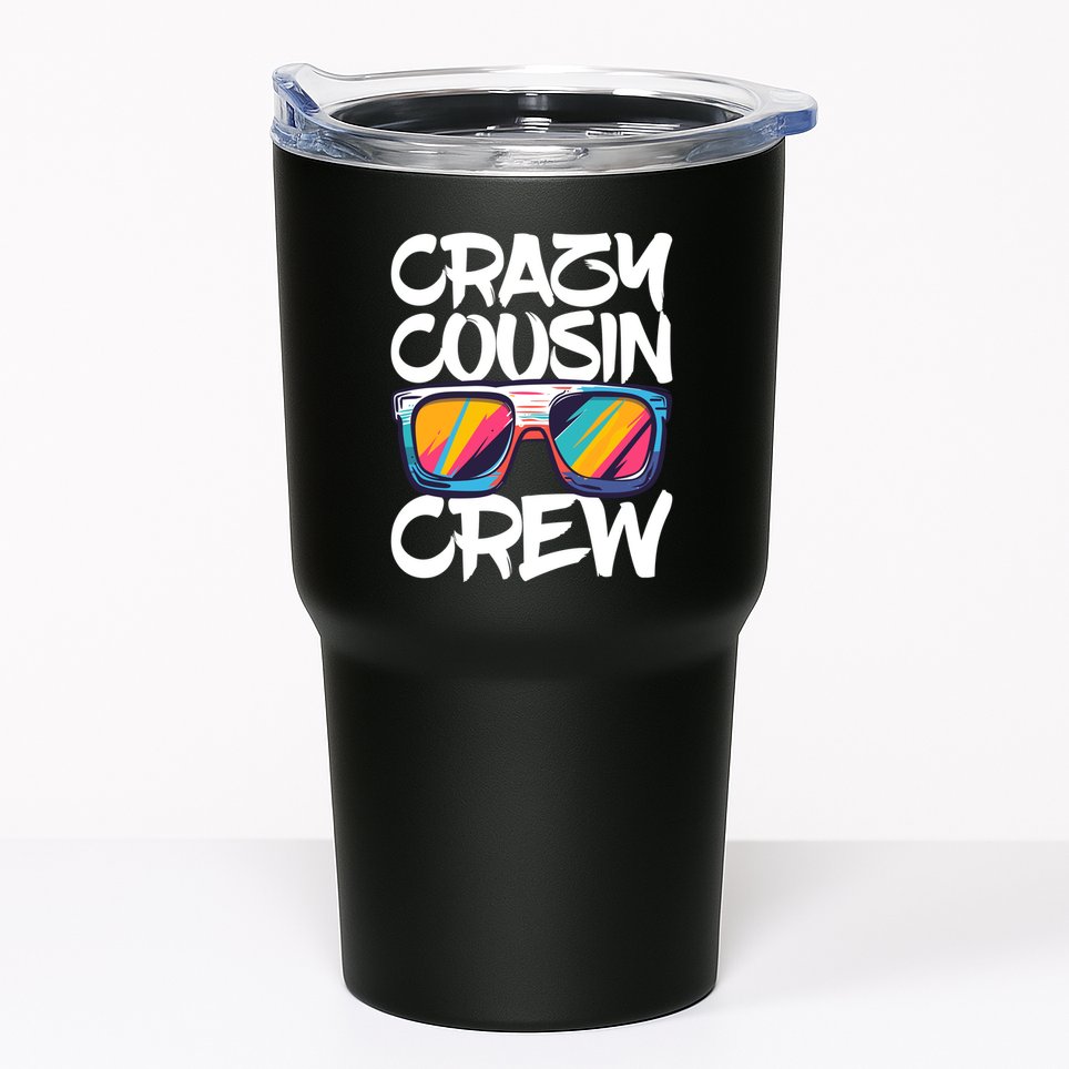 Crazy Cousin Crew Adults Boy Girl Matching Tumbler