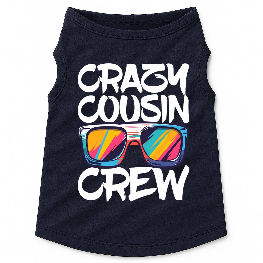 Crazy Cousin Crew Adults Boy Girl Matching Doggie Tank