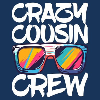 Crazy Cousin Crew Adults Boy Girl Matching T-Shirt