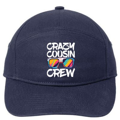 Crazy Cousin Crew Adults Boy Girl Matching 7-Panel Snapback Hat