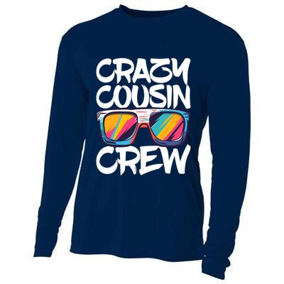 Crazy Cousin Crew Adults Boy Girl Matching Cooling Performance Long Sleeve Crew