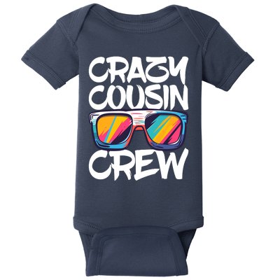 Crazy Cousin Crew Adults Boy Girl Matching Baby Bodysuit