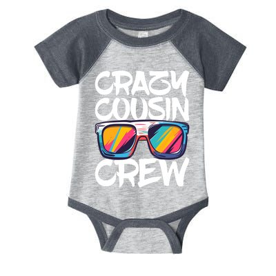 Crazy Cousin Crew Adults Boy Girl Matching Infant Baby Jersey Bodysuit