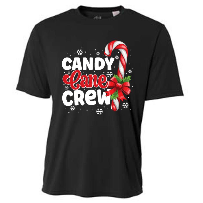 Candy Cane Crew Christmas Candy Love Pajamas Cooling Performance Crew T-Shirt