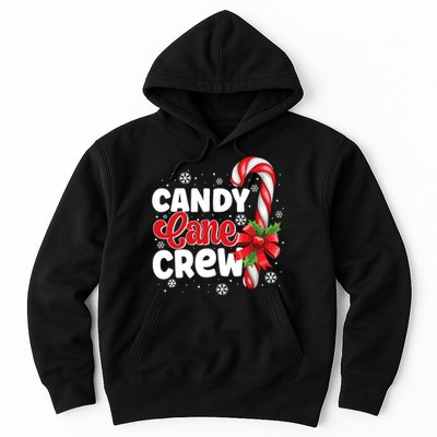 Candy Cane Crew Christmas Candy Love Pajamas Hoodie