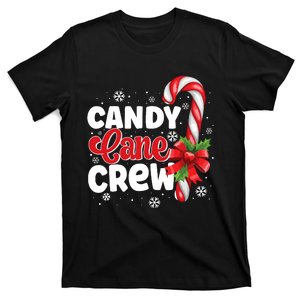 Candy Cane Crew Christmas Candy Love Pajamas T-Shirt