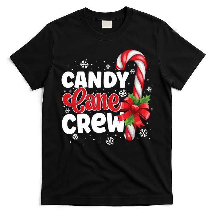 Candy Cane Crew Christmas Candy Love Pajamas T-Shirt