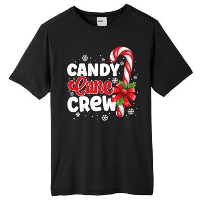 Candy Cane Crew Christmas Candy Love Pajamas Tall Fusion ChromaSoft Performance T-Shirt