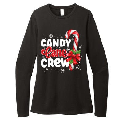 Candy Cane Crew Christmas Candy Love Pajamas Womens CVC Long Sleeve Shirt