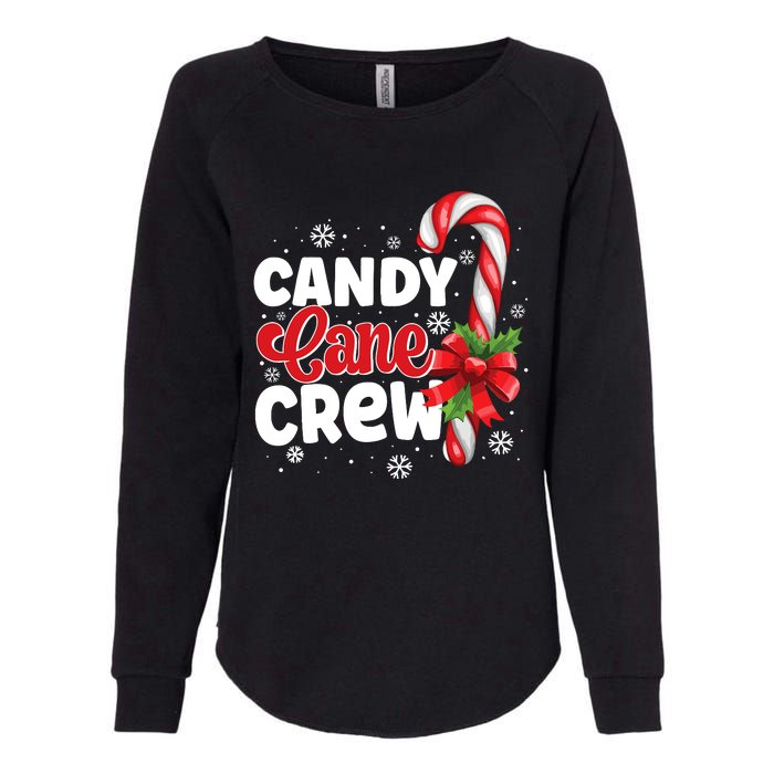 Candy Cane Crew Christmas Candy Love Pajamas Womens California Wash Sweatshirt