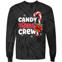 Candy Cane Crew Christmas Candy Love Pajamas Tie-Dye Long Sleeve Shirt