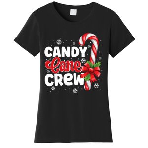 Candy Cane Crew Christmas Candy Love Pajamas Women's T-Shirt