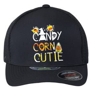 Candy Corn Cutie Meaningful Gift Halloween Costume Meaningful Gift 2020 National Flexfit Unipanel Trucker Cap