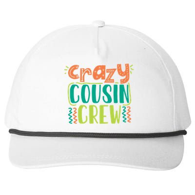 Crazy Cousin Crew Gift Snapback Five-Panel Rope Hat