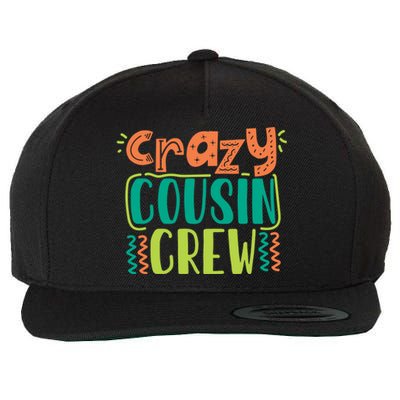 Crazy Cousin Crew Gift Wool Snapback Cap