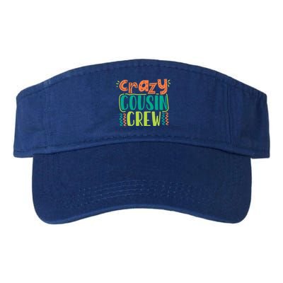 Crazy Cousin Crew Gift Valucap Bio-Washed Visor