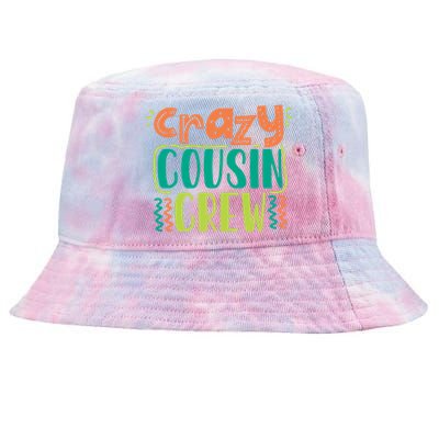 Crazy Cousin Crew Gift Tie-Dyed Bucket Hat