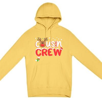 Cousin Crew Christmas Cousins Christmas Matching Family Premium Pullover Hoodie