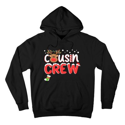 Cousin Crew Christmas Cousins Christmas Matching Family Hoodie