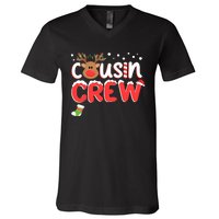 Cousin Crew Christmas Cousins Christmas Matching Family V-Neck T-Shirt