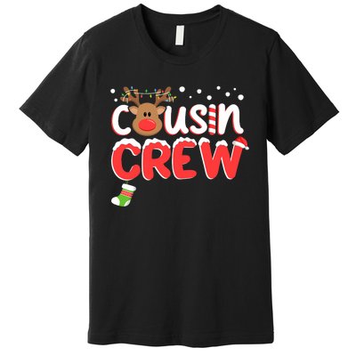 Cousin Crew Christmas Cousins Christmas Matching Family Premium T-Shirt