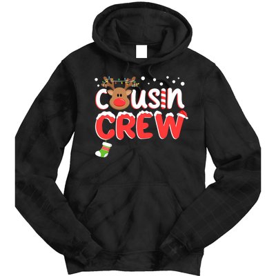 Cousin Crew Christmas Cousins Christmas Matching Family Tie Dye Hoodie