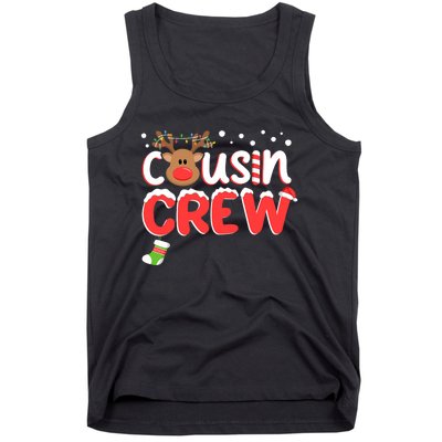 Cousin Crew Christmas Cousins Christmas Matching Family Tank Top