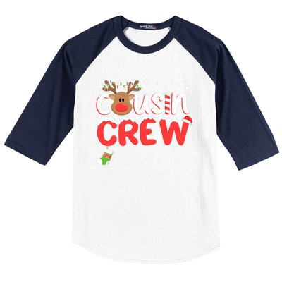 Cousin Crew Christmas Cousins Christmas Matching Family Baseball Sleeve Shirt