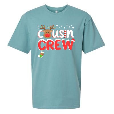 Cousin Crew Christmas Cousins Christmas Matching Family Sueded Cloud Jersey T-Shirt