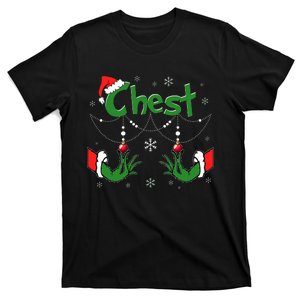 Christmas Couples Chest Matching Chestnuts T-Shirt