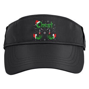 Christmas Couples Chest Matching Chestnuts Adult Drive Performance Visor