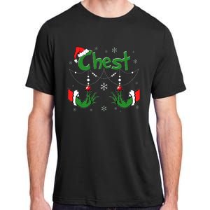 Christmas Couples Chest Matching Chestnuts Adult ChromaSoft Performance T-Shirt