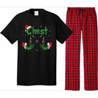 Christmas Couples Chest Matching Chestnuts Pajama Set