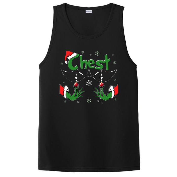 Christmas Couples Chest Matching Chestnuts PosiCharge Competitor Tank