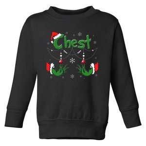 Christmas Couples Chest Matching Chestnuts Toddler Sweatshirt