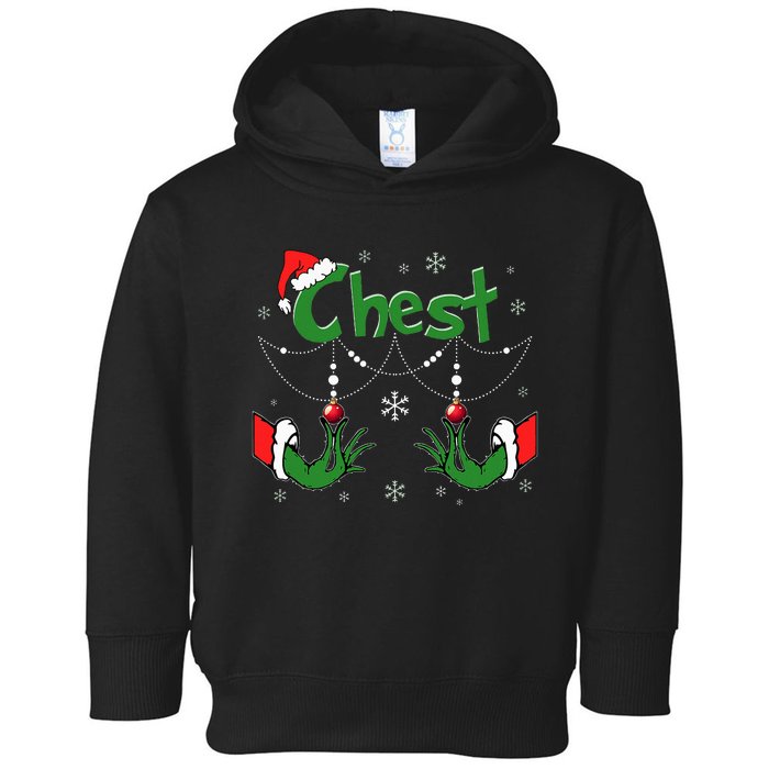 Christmas Couples Chest Matching Chestnuts Toddler Hoodie