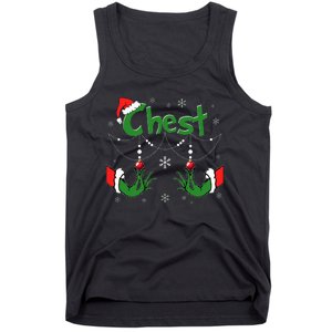 Christmas Couples Chest Matching Chestnuts Tank Top