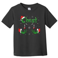 Christmas Couples Chest Matching Chestnuts Toddler T-Shirt